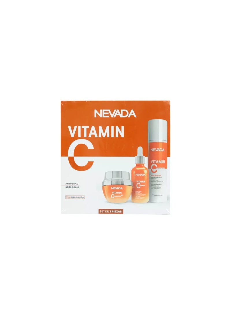 Nevada 3in1 Skin Care set Vitamin C - Image 1